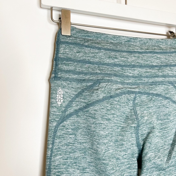 Free People Leggings FP Movement Swerve Heather Green - Picture 8 of 9